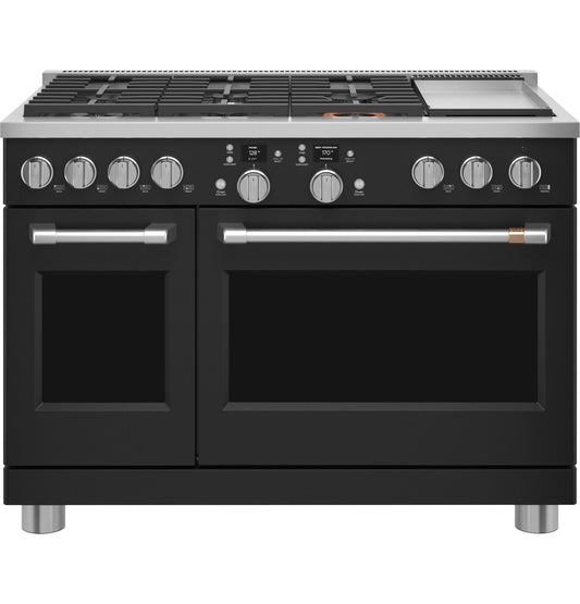 CAFE C2Y486P3TD1 Cafe 48"" Smart Dual-fuel Commercial-style Range With 6 BURNER...
