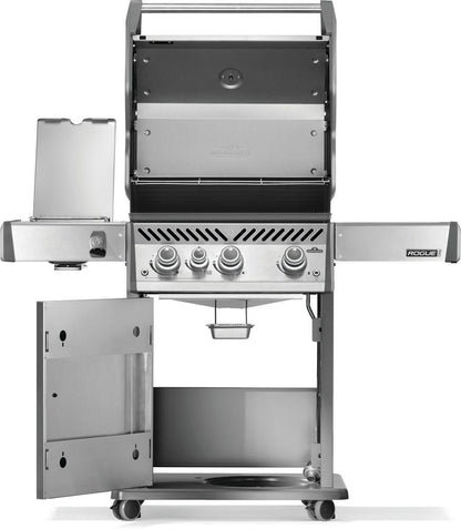 NAPOLEON BBQ RP425SIBNSS2 Rogue Pro 425 Sib With Infrared Side Burner , Natural Gas, STAINLES...