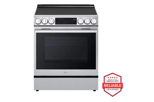 LG LSEL6335XE 6.3 Cu. Ft. Smart Electric Slide-in Range With Instaview, PROBAK...