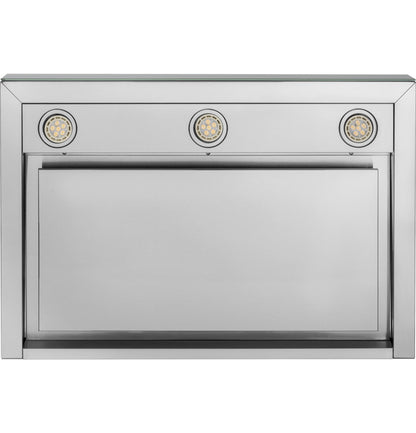 GE APPLIANCES UVW9301SLSS 30"" Wifi Enabled Designer Wall Mount Hood W/ Perimeter Venting