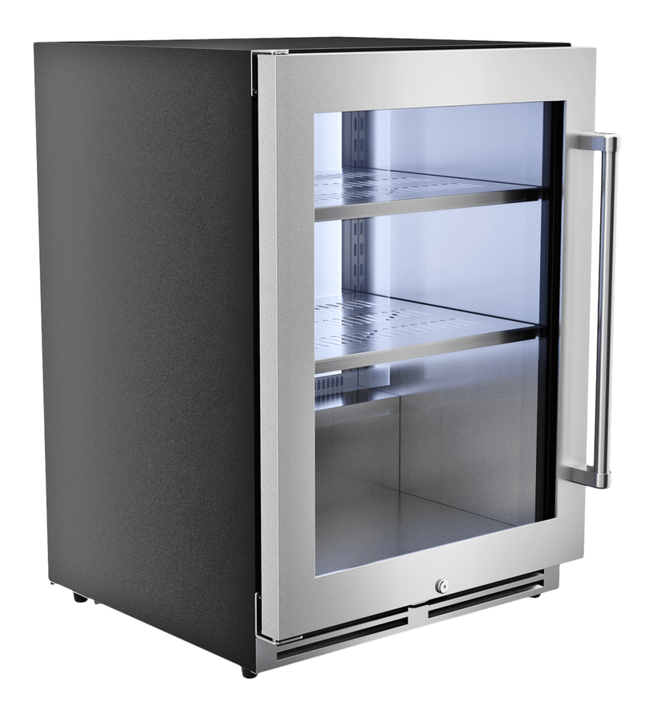 THOR KITCHEN TBR24ULH 24 Inch Professional Undercounter Beverage Cooler - Tbr24u-lh