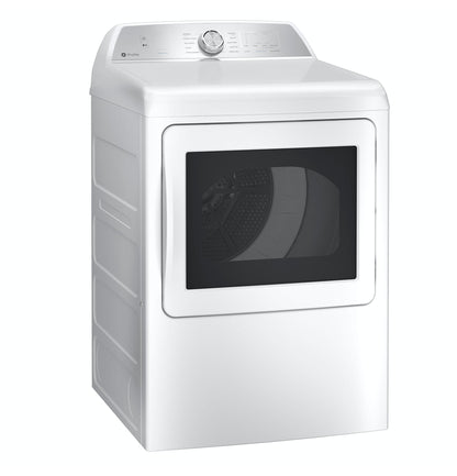 GE APPLIANCES PTD60EBSRWS GE Profile 7.4 Cu. Ft. Capacity Aluminized Alloy Drum Electric ...