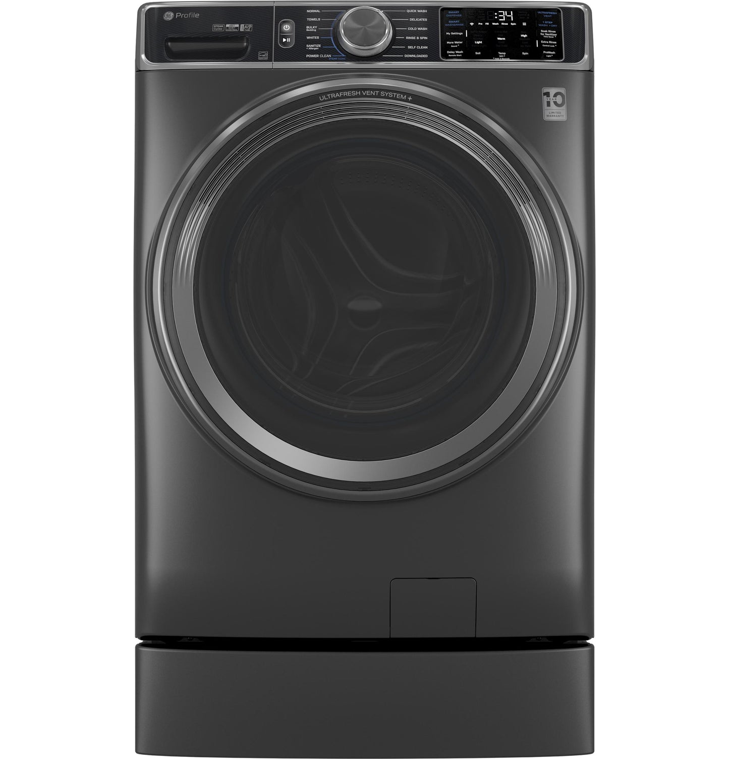 GE APPLIANCES PFW955SPWDS GE Profile 5.5 Cu. Ft. Capacity Smart Front Load Energy STAR...