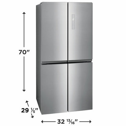 FRIGIDAIRE FRQG1721AV Frigidaire 17.4 Cu. Ft. 4 Door Refrigerator