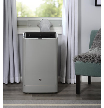 GE APPLIANCES APCD10JASG Ge 10,500 BTU Portable Air Conditioner With Dehumidifier and REM...