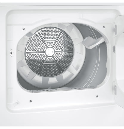 GE APPLIANCES GTX33GASKWW Ge 6.2 Cu. Ft. Capacity Aluminized Alloy Drum Gas Dryer