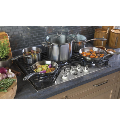 GE APPLIANCES PGP9030SLSS GE Profile Series 30"" Built-in Gas Cooktop