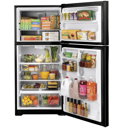 GE APPLIANCES GTE19JTNRBB Ge Energy Star 19.1 Cu. Ft. Top-freezer Refrigerator