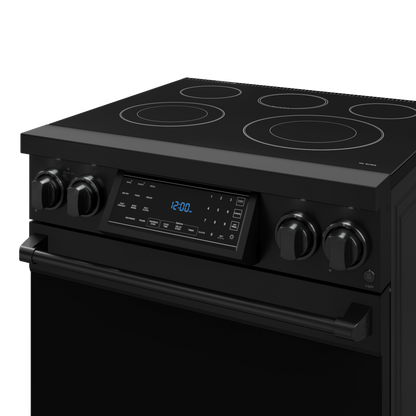 THOR KITCHEN RSE30B 30 Inch Professional Electric Range With Tilt Panel Touch Control I...