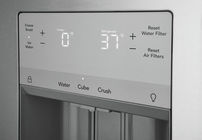 FRIGIDAIRE FRFC2323AS Frigidaire 22.6 Cu. Ft. Counter-depth French Door Refrigerator