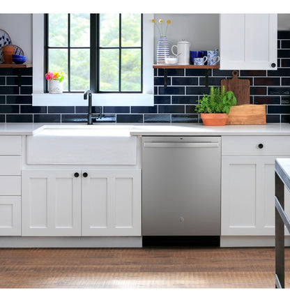GE APPLIANCES GDT595HYYFS Ge Energy Star Top Control Hybrid Tub Dishwasher With Third R...