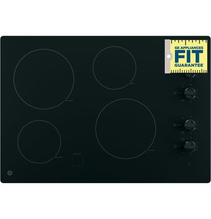 GE APPLIANCES JP3030DWBB Ge 30"" Built-in Knob Control Electric Cooktop