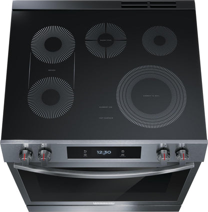 FRIGIDAIRE GCFE3060BD Frigidaire Gallery 30"" Front Control Electric Range With Total CONV...