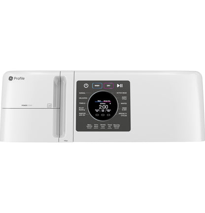 GE APPLIANCES PFQ83HSSWWW GE Profile Energy Star 4.6 Cu. Ft. Capacity Ultrafast Combo ...