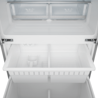 THOR KITCHEN RF3017FFD99 30 Inch 17.7 Cu Ft French Door Counter Depth Refrigerator With Ice ...