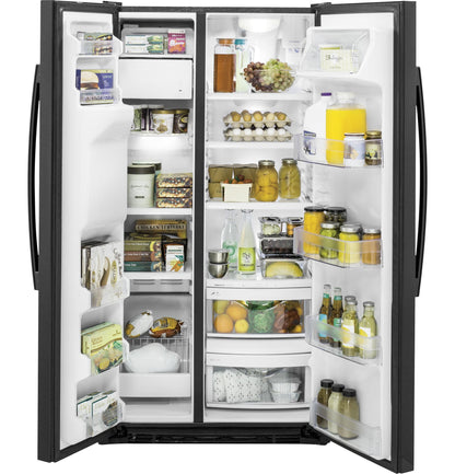 GE APPLIANCES GZS22DGJBB Ge 21.9 Cu. Ft. Counter-depth Side-by-side Refrigerator
