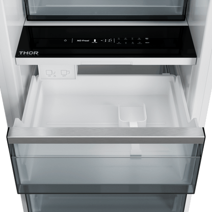 THOR KITCHEN XRF24CFZSS Thor Kitchen 24-inch Built-in Freezer Column, Panel Ready - XRF24CF...