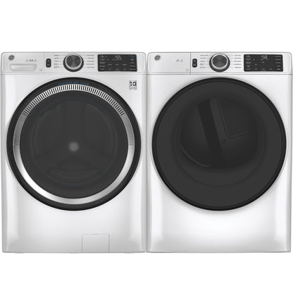 GE APPLIANCES GFD55GSSNWW Ge 7.8 Cu. Ft. Capacity Smart Front Load Gas Dryer