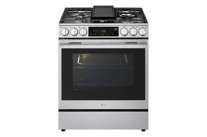 LG LSGL6337X 6.3 Cu Ft. Smart Gas Slide-in Range With Instaview, Probake CONV...