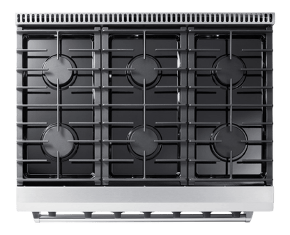 THOR KITCHEN LRG3601U Thor Kitchen - 36 Inch Professional Gas Range In Stainless Steel