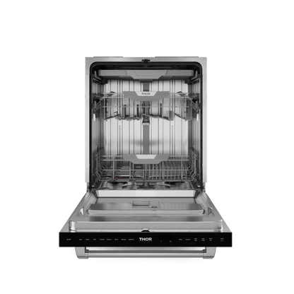 THOR KITCHEN DW24X8BA00SS 24 Inch Dishwasher Stainless Black/stainless Steel | Gordon Ramsay ...