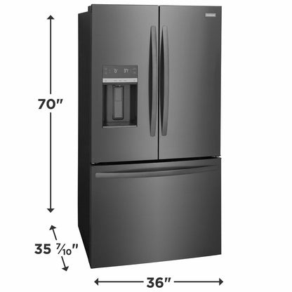 FRIGIDAIRE FRFS2823AD Frigidaire 27.8 Cu. Ft. French Door Refrigerator