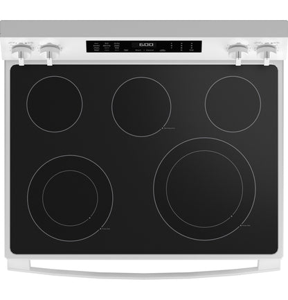 GE APPLIANCES GRF600AVWW Ge 30"" Free-standing Electric Convection Range With No Preheat A...