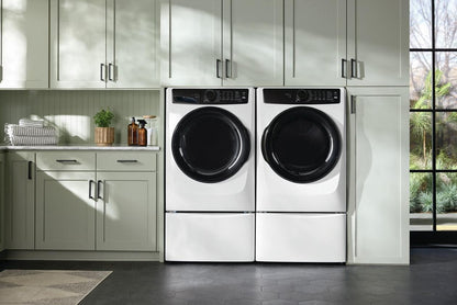 ELECTROLUX ELFG7738AW Electrolux Front Load Perfect Steam Gas Dryer With Luxcare D...