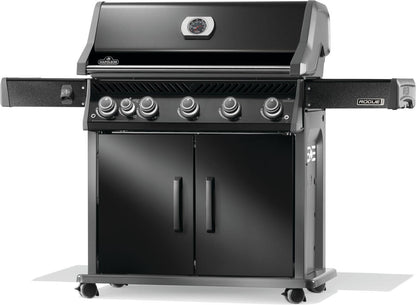 NAPOLEON BBQ RP625SIBPK2 Rogue Pro 625 Sib With Infrared Side Burner , Propane, Black