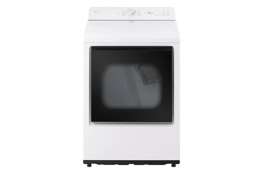 LG DLG8201W 7.3 Cu. Ft. Ultra Large Capacity Rear Control Gas Dryer With Ai SEN...