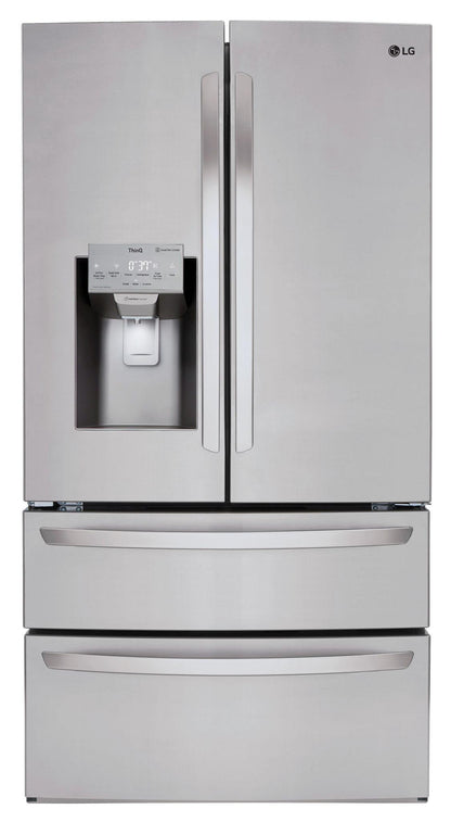 LG LMXS28626S LG 28 CU.FT. Capacity 4-door French Door Refrigerator