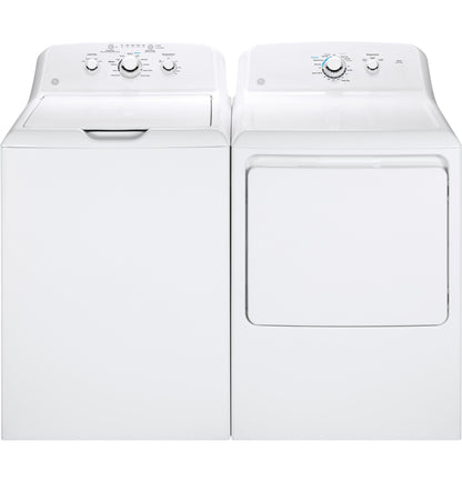 GE APPLIANCES GTX33GASKWW Ge 6.2 Cu. Ft. Capacity Aluminized Alloy Drum Gas Dryer
