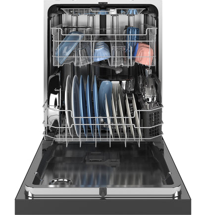 GE APPLIANCES GDF650SYVFS Ge Front Control With Stainless Steel Interior Dishwasher With S...