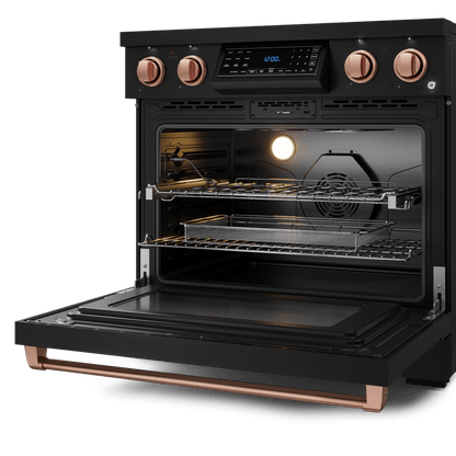 THOR KITCHEN RSE36BRSG 36 Inch Professional Electric Range With Tilt Panel Touch Control I...
