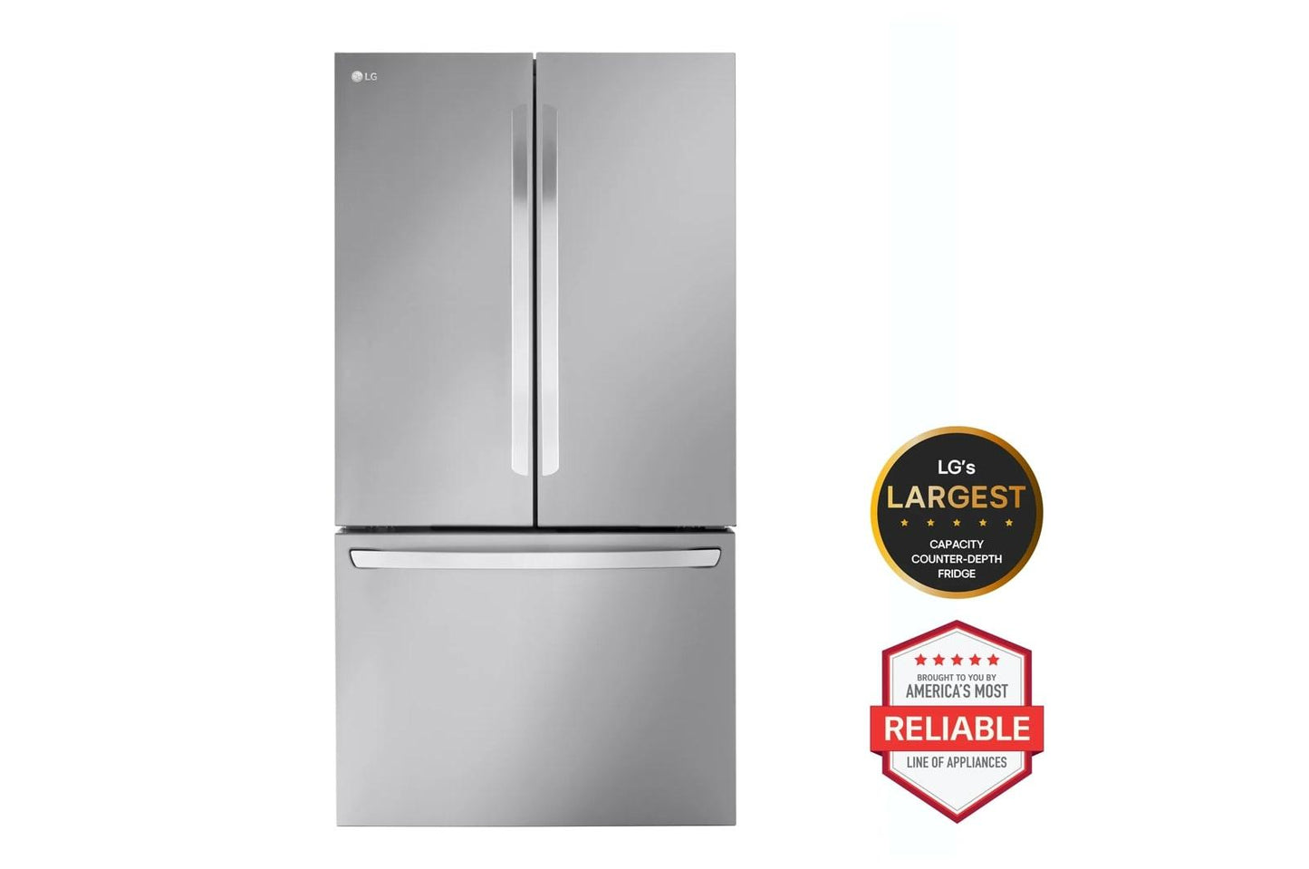 LG LRFLC2706S LG 27 Cu. Ft. Smart Counter-depth Refrigerator