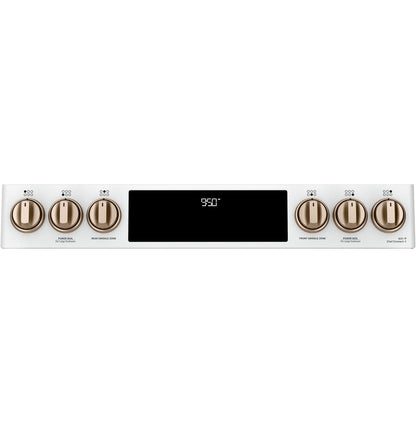 CAFE C2S950P4MW2 Cafe 30"" Slide-in Front Control Dual-fuel Double Oven With CO...