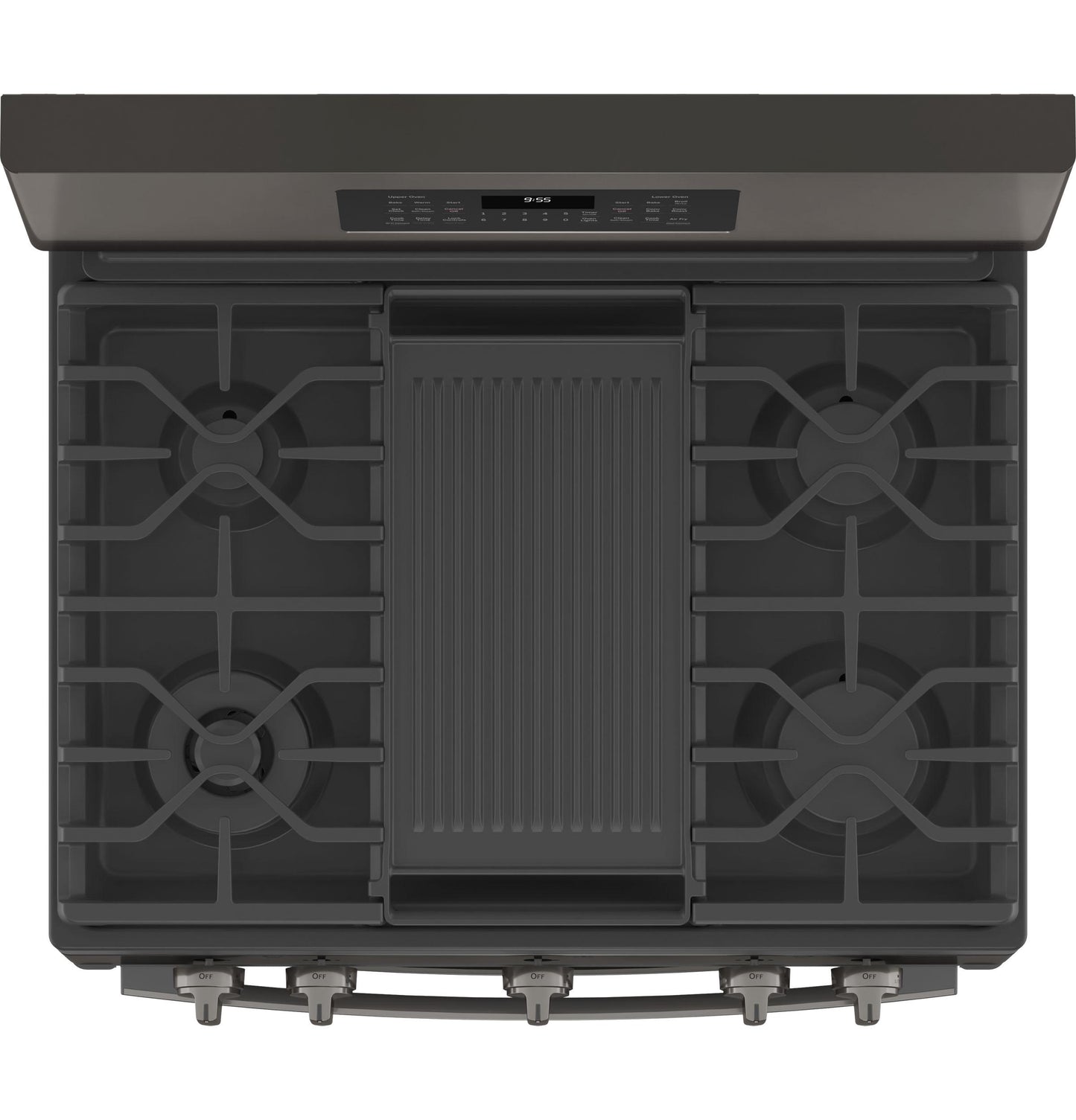 GE APPLIANCES PGB965BPTS GE Profile 30"" Free-standing Gas Double Oven Convection Range W...