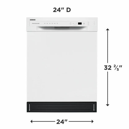 FRIGIDAIRE FFBD2420UW Frigidaire 24'' Built-in Dishwasher