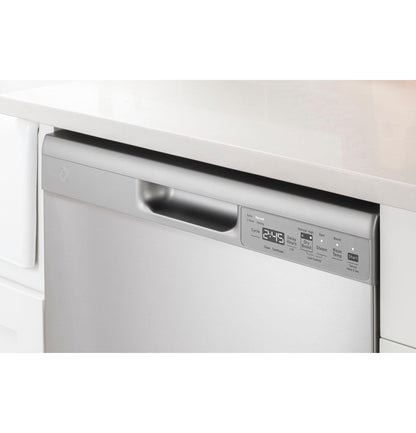 GE APPLIANCES GDF550PSRSS Ge Front Control With Plastic Interior Dishwasher With Sanitize ...
