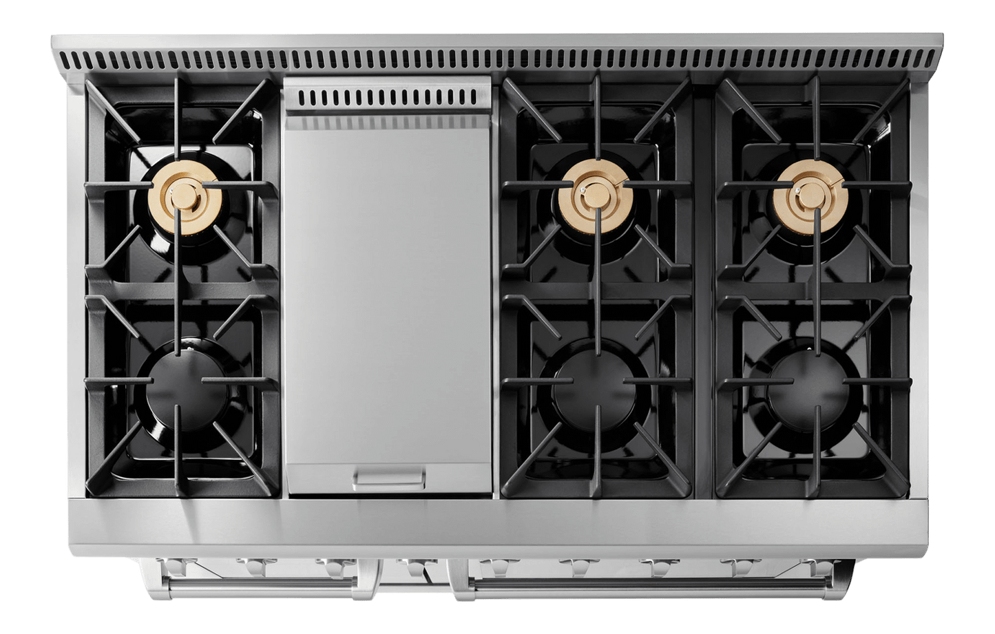 THOR KITCHEN HRG4808ULP Thor Kitchen 48 Inch 6 Burner Professional Gas Range - Liquid Propane