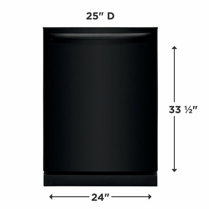 FRIGIDAIRE FDPH4316AB Frigidaire 24"" Built-in Dishwasher