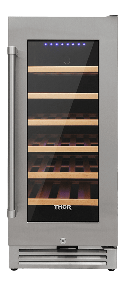 THOR KITCHEN TWC1501 Thor Kitchen 33 Bottle Wine Cooler With Sabbath Mode