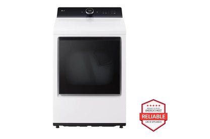 LG DLEX8600WE 7.3 Cu. Ft. Ultra Large Capacity Rear Control Electric Dryer With L...