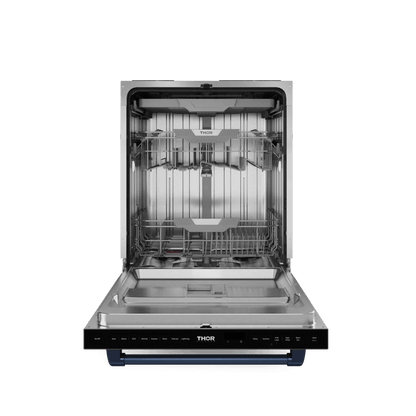THOR KITCHEN DW24X8BA99BLU 24 Inch Dishwasher Stainless Steel/navy Blue | Gordon Ramsay SERIES...