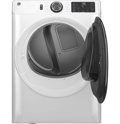 GE APPLIANCES GFD65ESSVWW Ge 7.8 Cu. Ft. Capacity Smart Front Load Electric Dryer With STE...