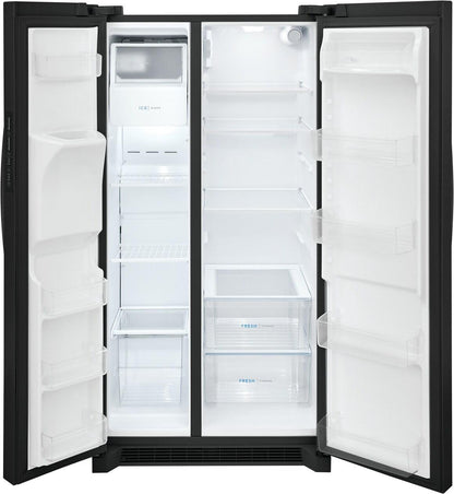 FRIGIDAIRE FRSS2623AB Frigidaire 25.6 Cu. Ft. 36'' Standard Depth Side By Side Refrigerator