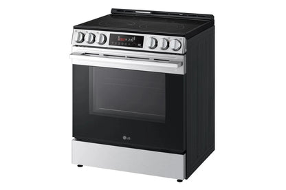 LG LSEL6333XE 6.3 Cu Ft. Smart Electric Slide-in Range With Air Fry & Easyclean