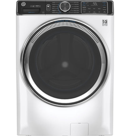 GE APPLIANCES GFW850SSNWW Ge 5.0 Cu. Ft. Capacity Smart Front Load Energy Star Steam WA...