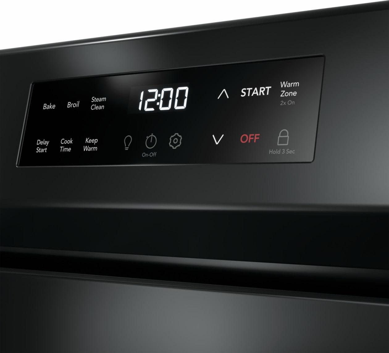 FRIGIDAIRE FCRE3062AB Frigidaire 30"" Electric Range With the Eventemp