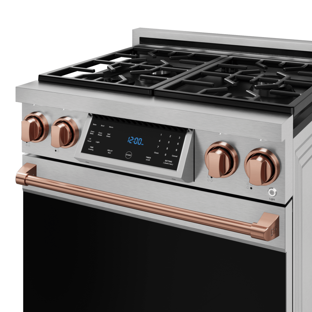 THOR KITCHEN RSG30RSG 30 Inch Professional Gas Range With Tilt Panel Touch Control In STA...